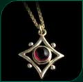 #154 Pendant with Garnet