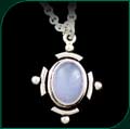 #168 Pendant with Chalcodony