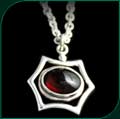 #144 Pendant with Garnet