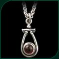 #110 Pendant with Garnet
