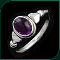 #114 Oval Amethyst Ring