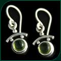 #153 Earrings with Peridot